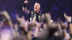 Heavy metal fans flock to Cardiff for Metallica gig