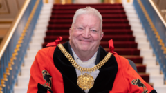 First wheelchair user to be sworn in as city's lord mayor