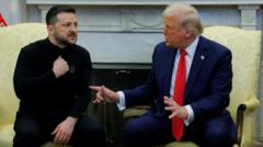 Zelenskiy'e Beyaz Saray'ı terk etmesi söylendi: Trump, 'Barışa hazır olduğunda geri dön' dedi