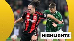 Knauff's last-gasp strike salvages point for Frankfurt