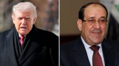 Trump says US will 'no longer help Iraq' if it picks Maliki as PM