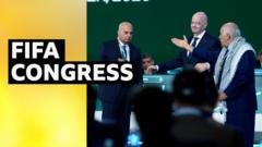 Infantino attempts to orchestrate Israel-Palestine handshake