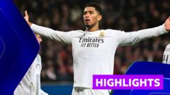 Bellingham scores as Real Madrid see off Brest