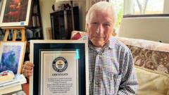 Man gets world record certificate 40 years late