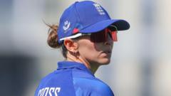 England seamer Cross out of Women’s Ashes Test