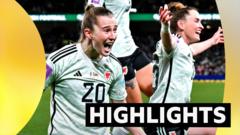 Highlights: Wales make history in Dublin