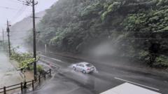 Typhoon Dolphin batters Japan's Okinawa before bearing down on China