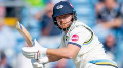 Yorkshire’s Bairstow hits first century in two years