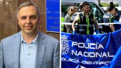 Ukrainian ex-top official shot dead outside Madrid school