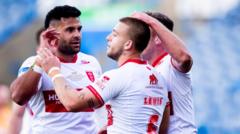 Hull KR, Saints and Wire win in Challenge Cup