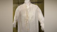 Queen Victoria's nightdress on display in museum