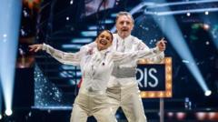 Strictly's Chris McCausland praised for 'poignant' blackout dance imitating blindness