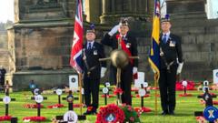 Scotland remembers the fallen on Armistice Day