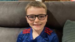 'Fluke' optician visit finds boy, 7, in danger of going blind in eye