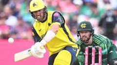 Hampshire beat Nottinghamshire to reach T20 Blast final