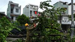 Typhoon Kalmaegi hits Vietnam after killing at least 114 in Philippines