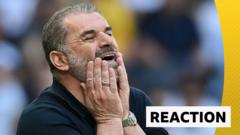 Tottenham not good enough – Postecoglou