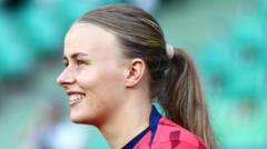Doctors told her she should not play football. Now she's England's goalkeeper