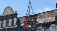 Derelict building a 'serious risk' to seaside town