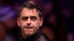 O’Sullivan in charge while Williams recovers against Higgins