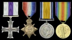 Ex-cricketer's medal collection sells for £74k