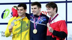How Did Ellard Set a New World Record While GB Won Nine Medals?