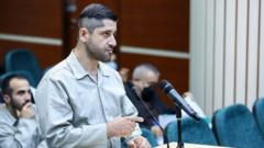 Seyed Mohammad Hosseini in court