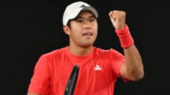 Teenager Tien stuns Medvedev in late five-set thriller