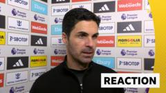 Arteta ‘very disappointed’ not to beat Fulham