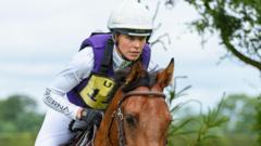 Top rider was killed when horse fell on her
