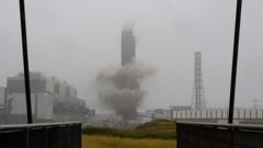 Moment 500ft Welsh landmark is demolished in controlled explosion