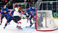 Great Britain lose to Austria in opening game