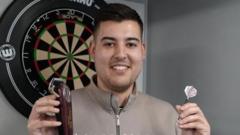 Barber proves he’s a cut above as pro darts player