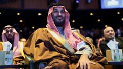 Crown Prince Mohammed bin Salman of Saudi Arabia attends the US-Saudi Investment Forum in Washington DC, (19 November 2025)