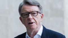 Lord Mandelson expected to be named as UK ambassador to US