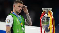 Newcastle's Trippier announces England retirement