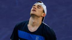 Draper shocked by Mensik in Miami Open second round