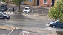 Schools and businesses shut after burst water pipe