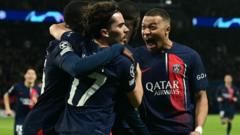Champions League: Barca hit back at PSG, Atletico lead Dortmund