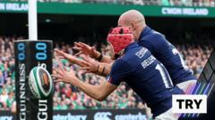 Watch France’s ‘irresistible’ try against Ireland