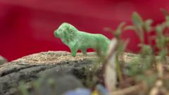 Game piece from 1940s found on beach litter pick