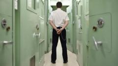 Prison population reaches record high in England and Wales