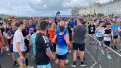 Thousands take part in Plymouth Half Marathon
