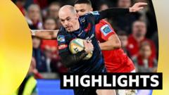 URC highlights: Munster 29-8 Scarlets