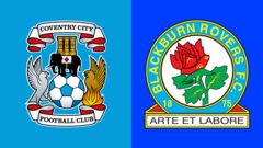 Pick of the stats: Coventry City v Blackburn Rovers