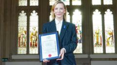 Cate Blanchett gets Freedom of City of London