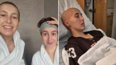 Identical twin given six months to live says leaving sister is 'unthinkable'