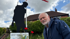 Fears war memorial cannon stolen for scrap metal