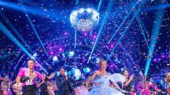 Spray tans and sparkles: Backstage with Strictly stars ahead of first live show