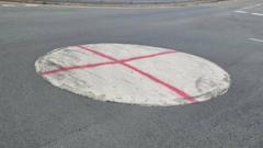 Is Police Investigation Underway for England Flag Graffiti on Roundabout?